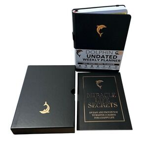 Dolphin Pro‎ Undated Weekly Planner Life Goal Planner Miracle Life Secrets Set